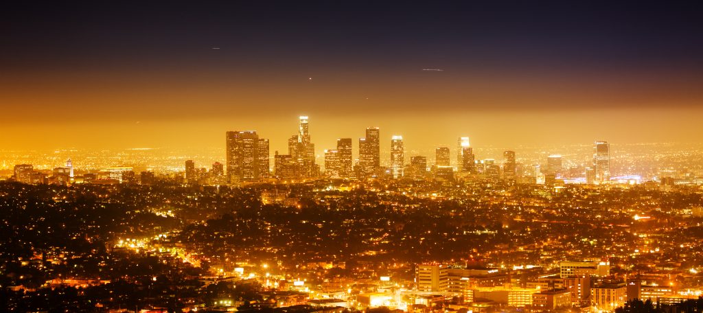 Golden city of LA